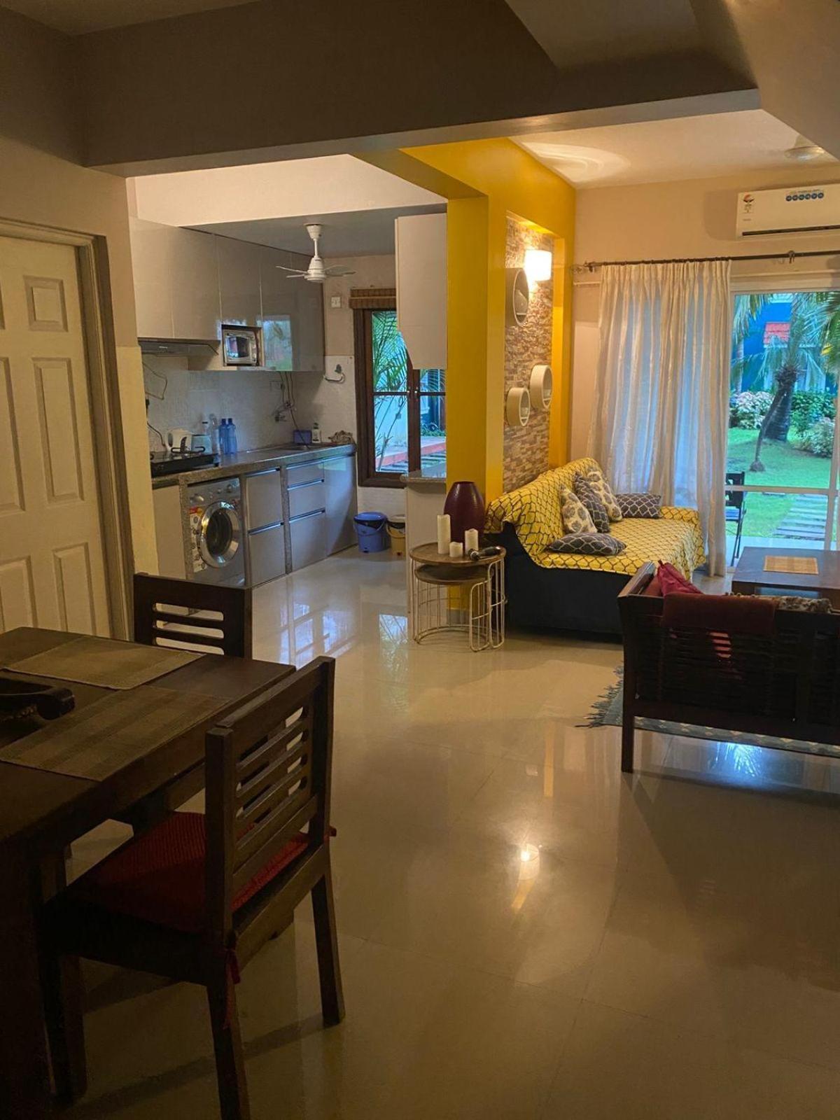 Riverside Villa at Siolim Eksteriør billede